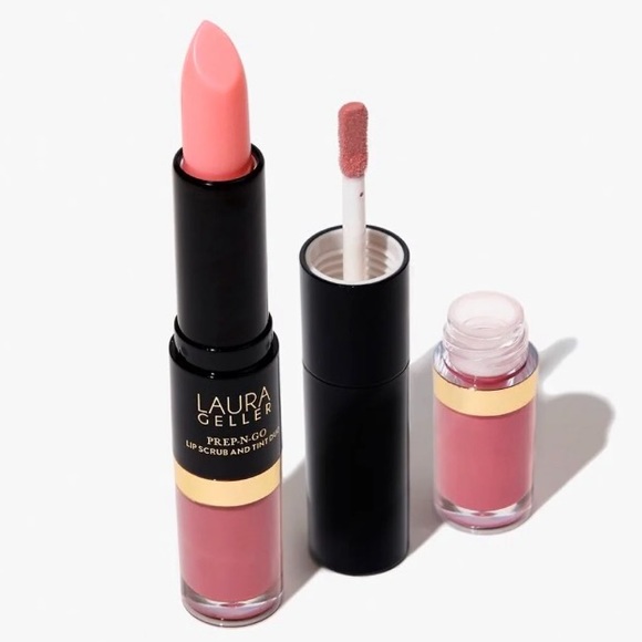 NIB! Laura Geller Prep-n-Go Lip Scrub & Tint Duo - Picture 13 of 16